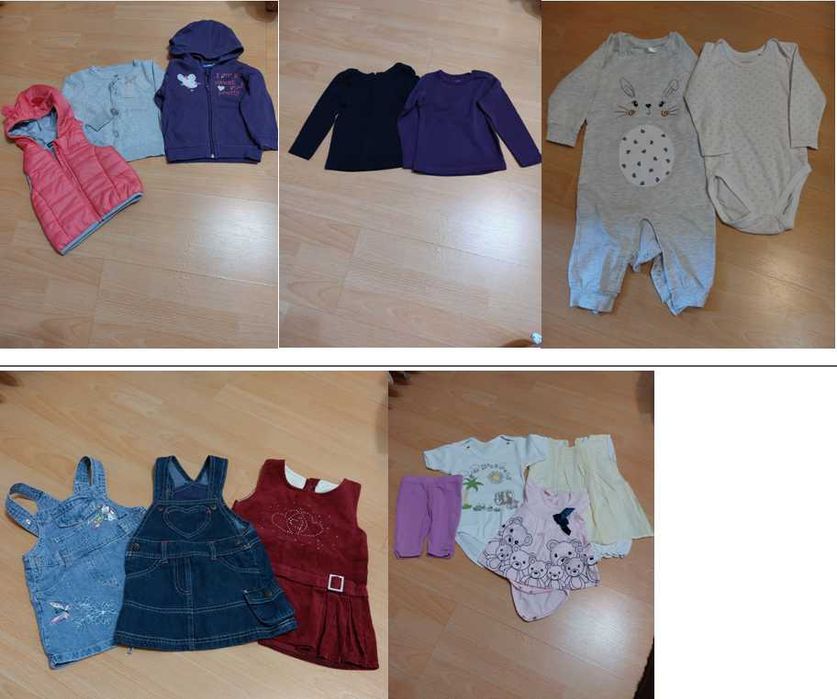 Lot haine fetita 68/74