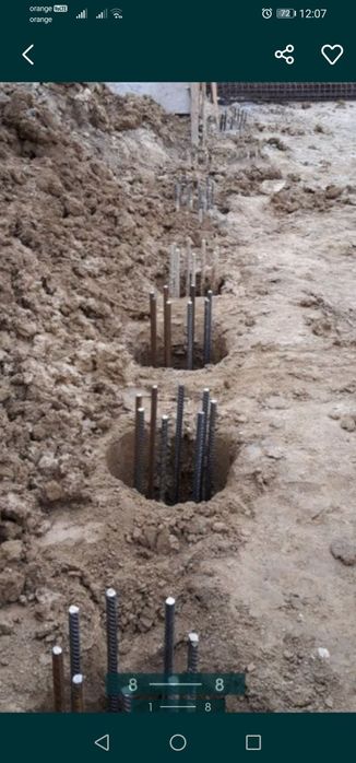 Foraje puțuri piloni denisipări adanciri absorbante curățări fantani