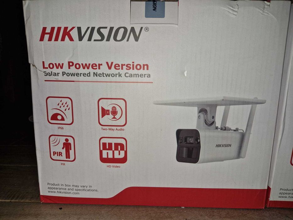 Hikvision - camera   supraveghere 4G cu panou solar
