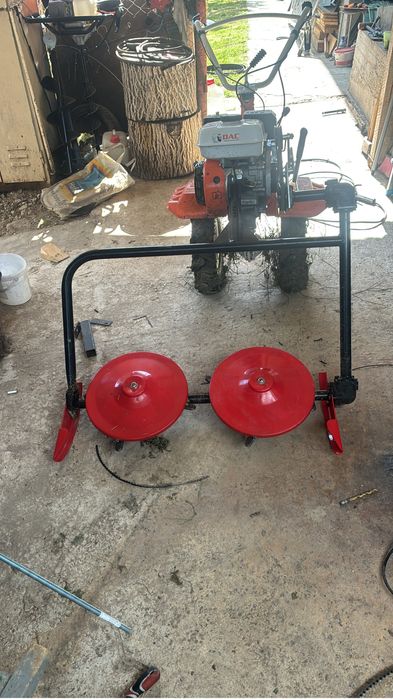 Cositoare rotativa tambur motocultor motosapa  pe curea