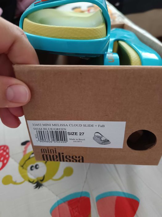 Детски сандали унисекс melissa