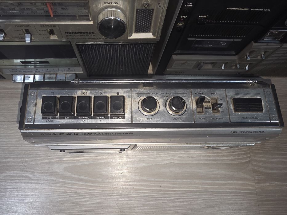 Radiocasetofon retro