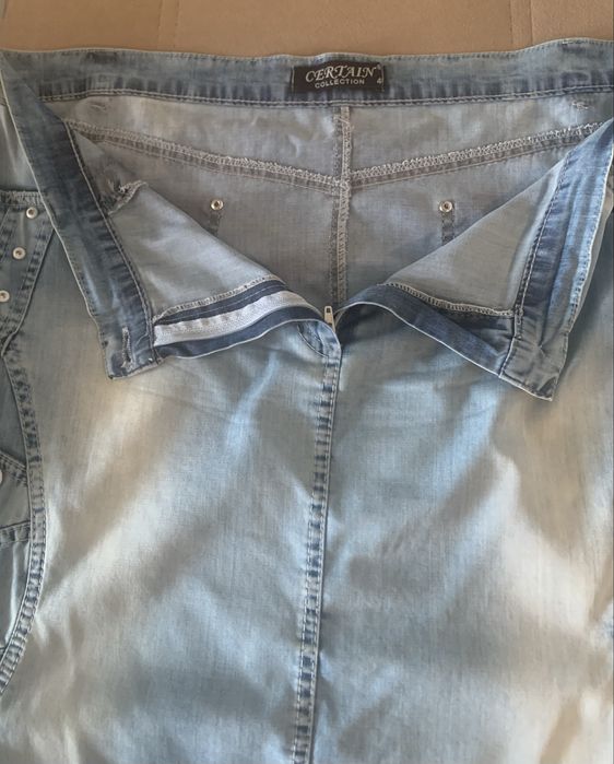 Продам юбку джинсовую .