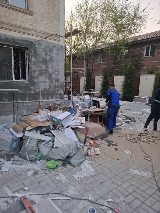 Вывоз мусора Алмыты Вывоз мебели на свалку Вывоз строительного мусор