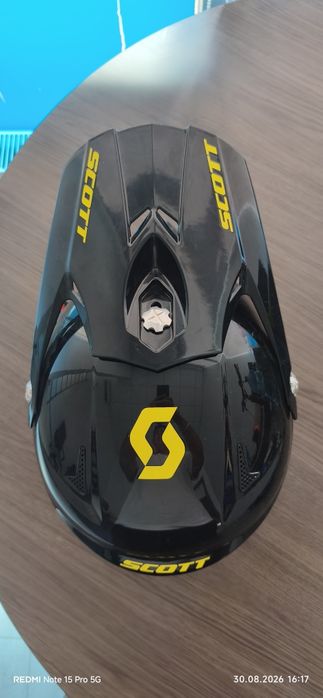 Cască Scott 350 Pro MX Enduro – Black/Yellow – Mărimea S