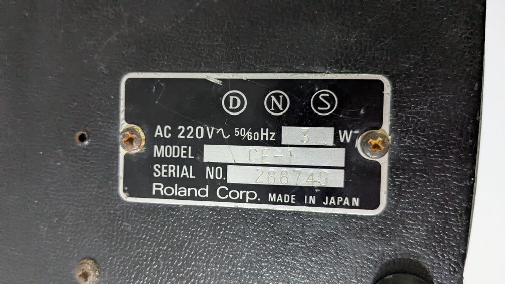 Boss CE-1 Chorus Ensemble