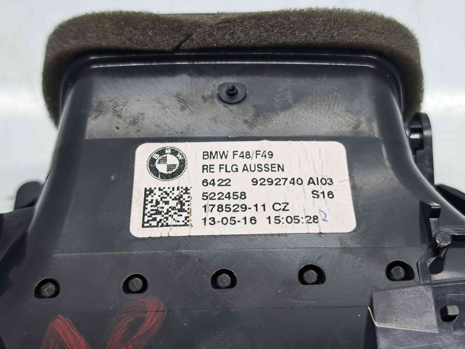 Grila aerisire dreapta Bmw X1 (F48) [Fabr 2016-2022] 9292740