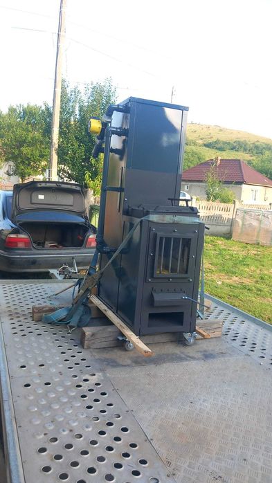 Vand Soba Centrala termica tip sobă rachetă 50kw – peste 350 mp