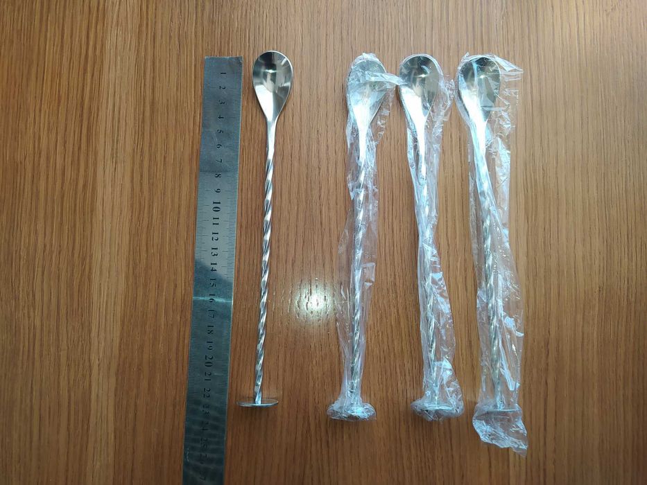 Барная коктейльная ложка 22 см для бара коктейля джигер мадлер шейкер