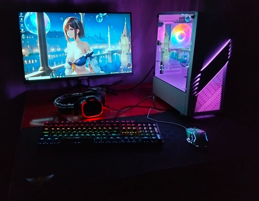 Igravoy Kampyuter 1050ti ozu 16gb ssd 256gb manotor 27 i5 7400