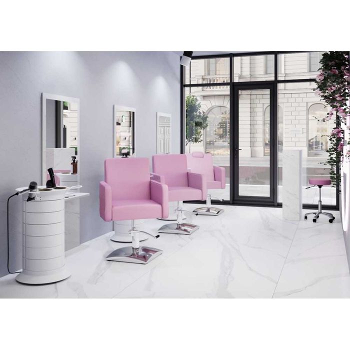 Фризьорски стол Iris -квадратна база