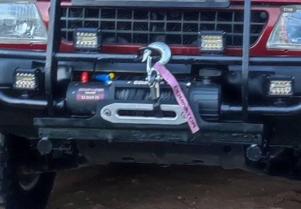 Troliu Dominator 13000 HD 6Tone electric platforma 4x4 auto Steel Rope