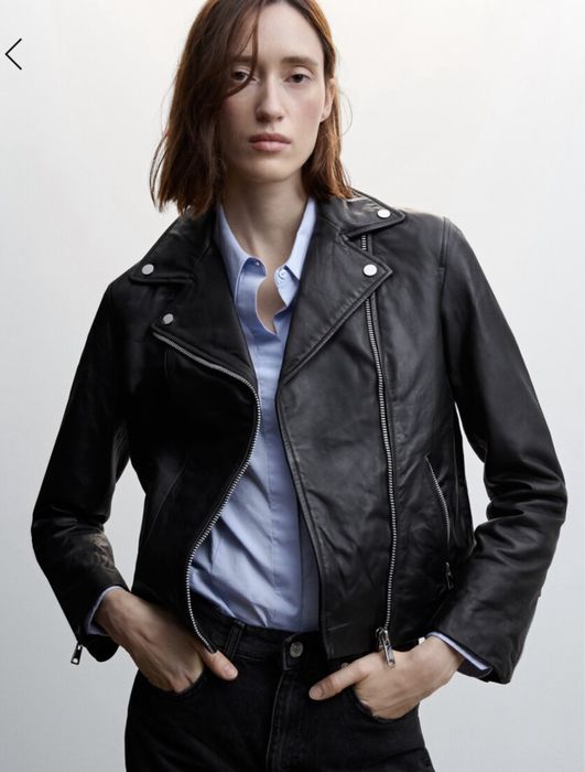 Косуха кожаная  Mango