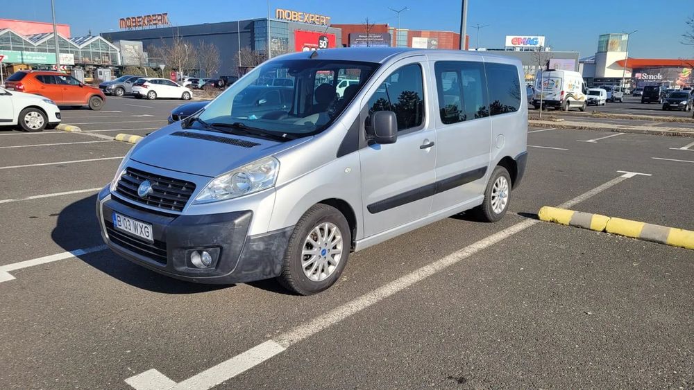 Fiat Scudo 2.0JTD, microbuz 8+1 locuri, catg.B, inmatriculat!