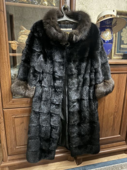 Шуба норка 42 р обмен торг есть