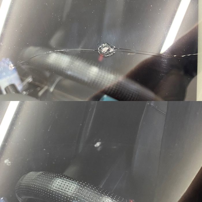 Ремонт трещин сколов на лобовом стекле реставрация сколов трещин скол ...