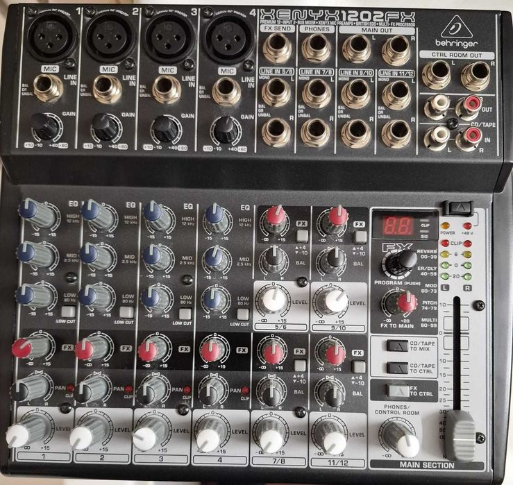 mixer bheringher henyx1202fx