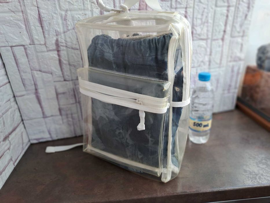 прозрачна ПВС раница Levi's