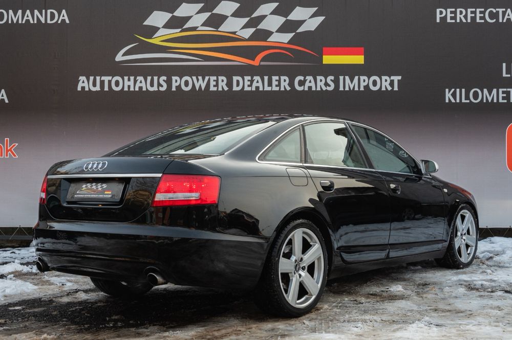 A6-Sline- dvd tetiere-piele - navigatie- senzori -scaune incalzite