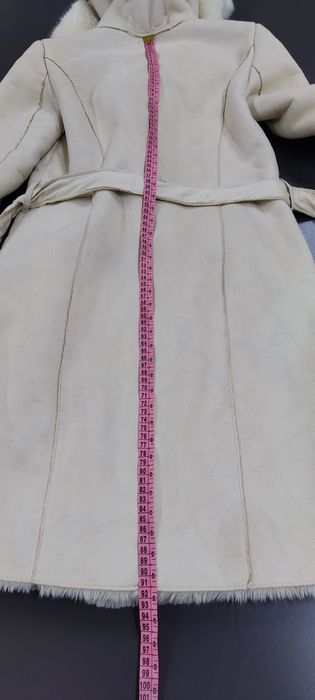 Стильная дублёнка замшкожа