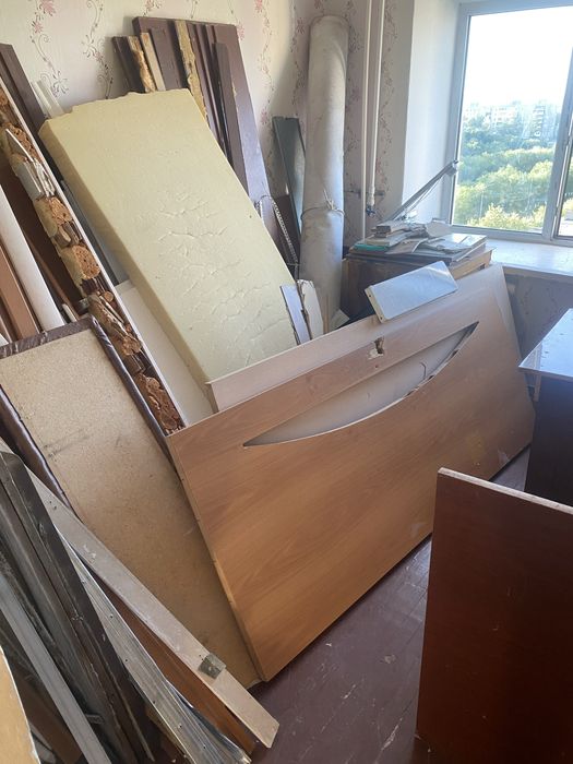 стройматериалы, старая мебель