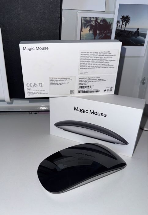 Apple Magic Mouse с USB-C, модель A3204 / MXK63ZM/A