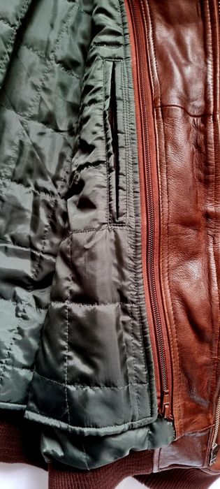 Geaca de piele mărimea XXL