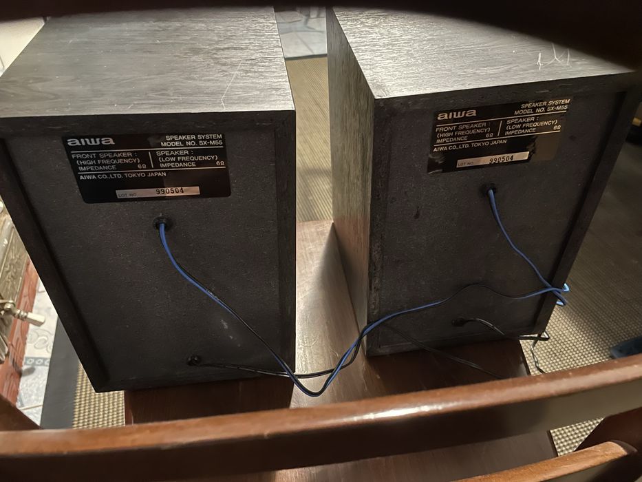 Boxe vintage aiwa cu subwoofer
