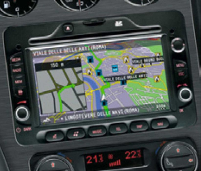 Card harti navigatie Alfa Romeo Fiat pentru unitatile INSTANT NAV