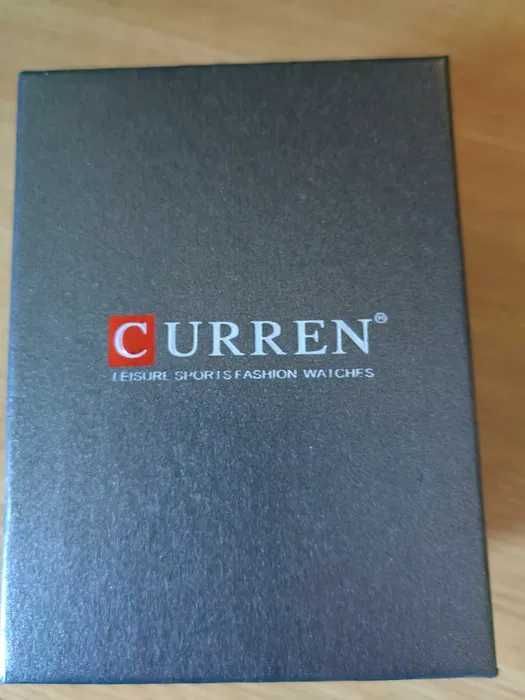 Ceas Curren Barbatesc Quartz Casual Elegant Maro