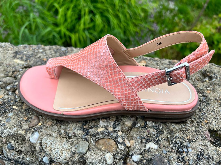 Sandale din piele Vionic Ella cu tehnologie Orthoheel