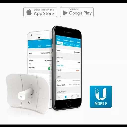 Беспроводной мост Ubiquiti LiteBeam 5AC Gen2, 5GHz, 23dBi