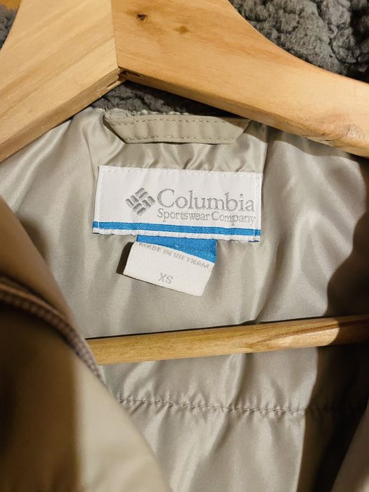 Geci Columbia bleu albastra și bej dama XS