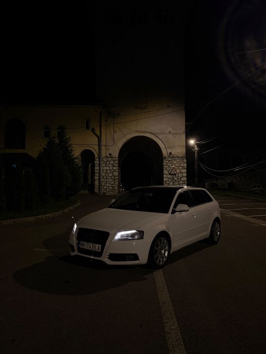 Vand/schimb Audi A3 8P1 | 2.0 TDI (192 CP) | DSG Automat | Evacuare Inox | Înmatriculat, Fiscal
