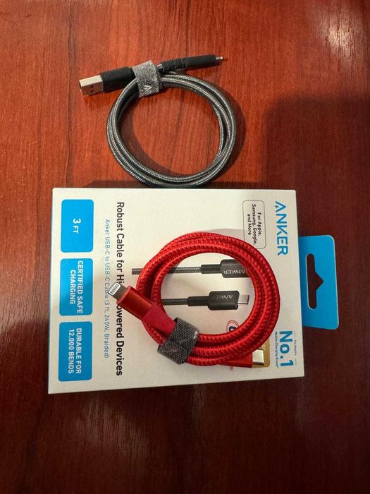 Cablu usb C - lightning Anker