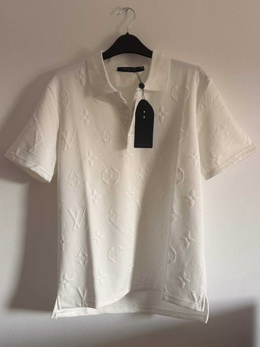 Compleu Louis Vuitton Alb, Marimea M, Nou cu Eticheta
