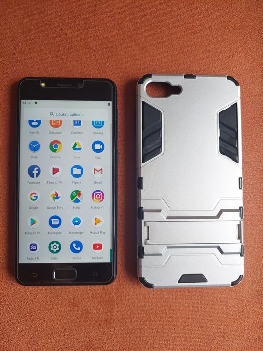 Asus Zenphone Max + ArMOR CASe  dual SiM Android 9 LIBER RETEA