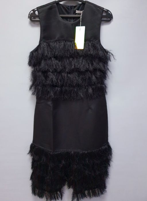 ПОСЛЕДНО НАМАЛЕНИЕ! Нова рокля модна компания Allyson официална черна