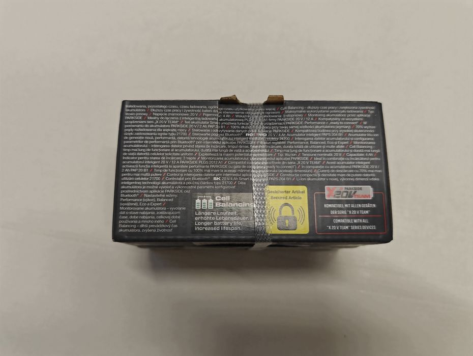Acumulator Parkside 4 ah performance SMART baterie inteligenta bluetoo