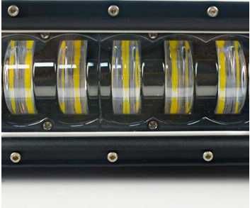 Led Bar с Лупи Off-Road 9D 63 СМ 12V 24V 12800 LМ 160W