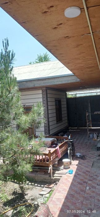 Травертин дождик фасад