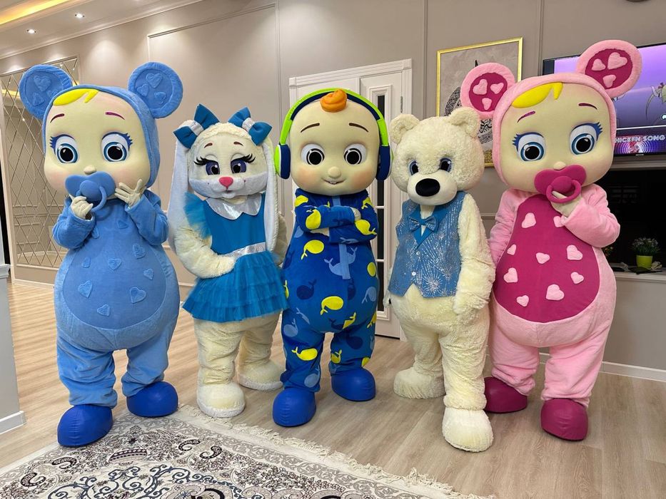 Ростовые куклы, Аниматоры, оформление шарами