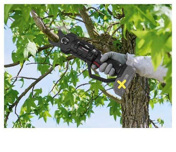 Foarfeca de gradina Parkside Performance fără fir de 20V, fără baterie