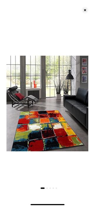 Covor colorat 2 bucati