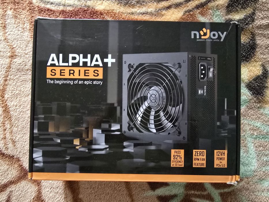 Sursa nJoy Alpha+, 80+ Gold, 850W in garantie