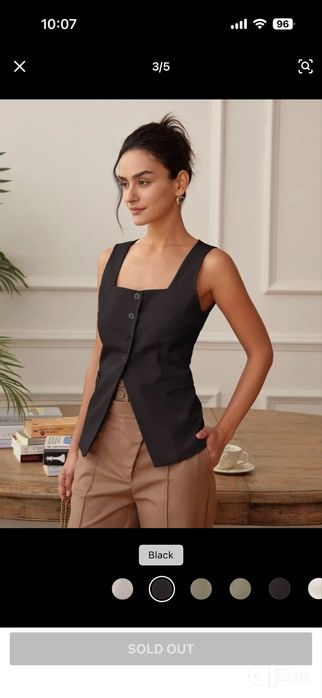 Жилетка блуза от SHEIN