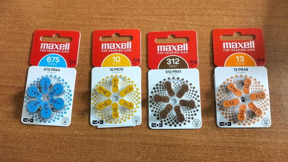 Батарейка для слухового аппарата