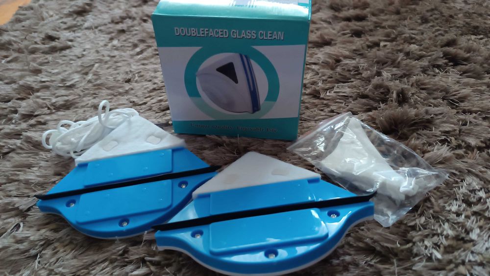 Двустранен магнитен почистващ уред за прозорци