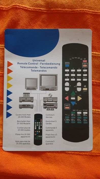 Telecomanda universala TV, DVD si alte device-uri