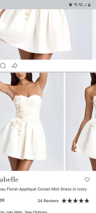 Rochie ocazie, nouă, mărimea S, oh POLLY